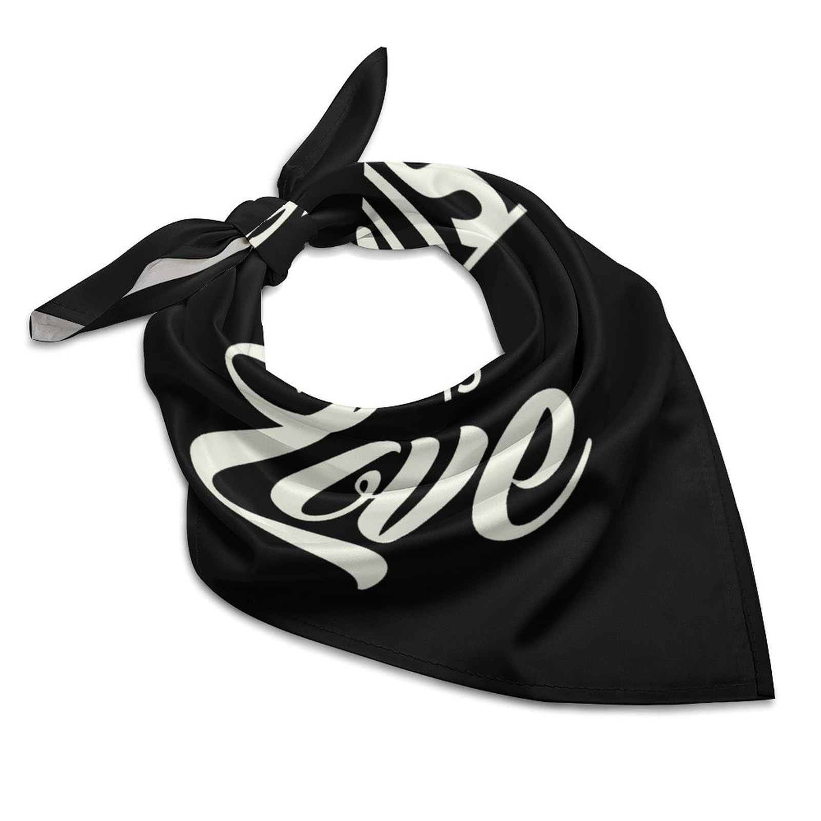 Csemeie Yeshua Jesus Christian Bandana Hair Scarf Headband Adjustable Neckerchief for Men Women Decor