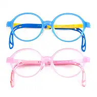 EYEBUDDY Blue Light Glasses for Kids Boys Girls,Computer Gaming Bluelight Glasses,Fake Glasses for Ages 2-12