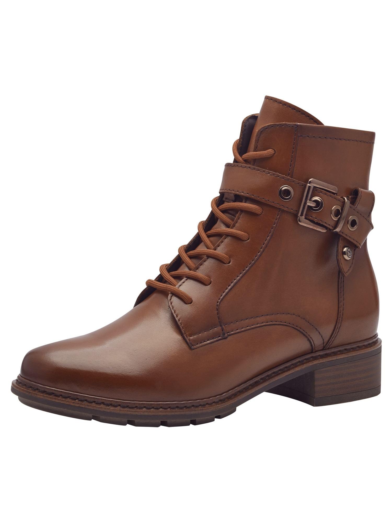 Tamaris Women' 1-25265-43 Fashion Boot, Cognac, 3.5 UK