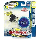 beyblade metal fusion leone vs pegasus Excitante parte superior electrónica con luces intermitentes y sonidos de cierre de metal.