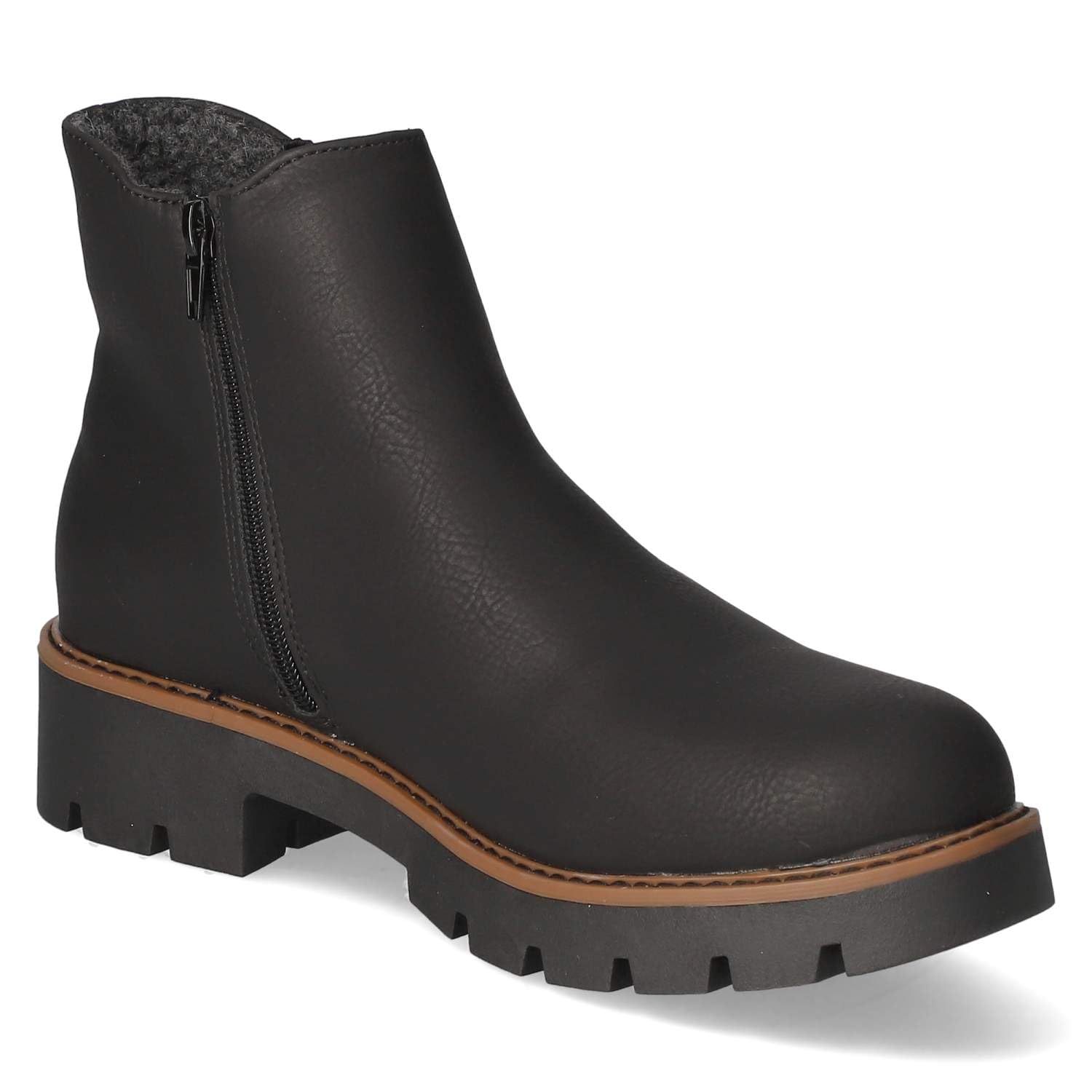 JANE KLAIN Damen Stiefeletten Schwarz Synthetik 39