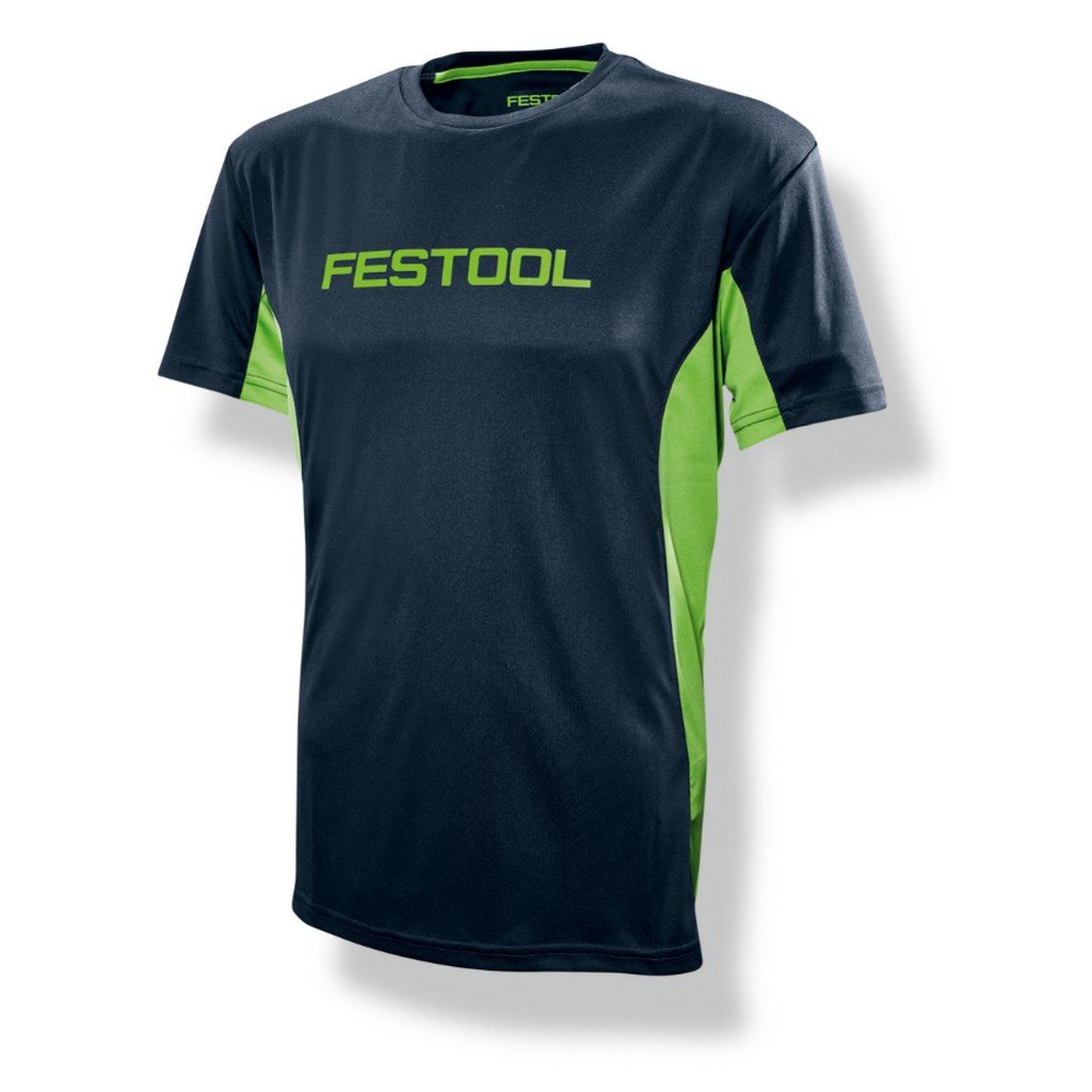 Festool Training Shirt Men XXL, Blue and Green