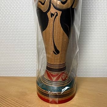 ⭕️津軽系温湯こけし　山桜材　最上品　師匠　佐藤善二　名工　盛秀太郎　佐藤佳樹　蟻 Amazon.co.jp: 津軽系 温湯こけし 山桜材 最上品 師匠 佐藤善二