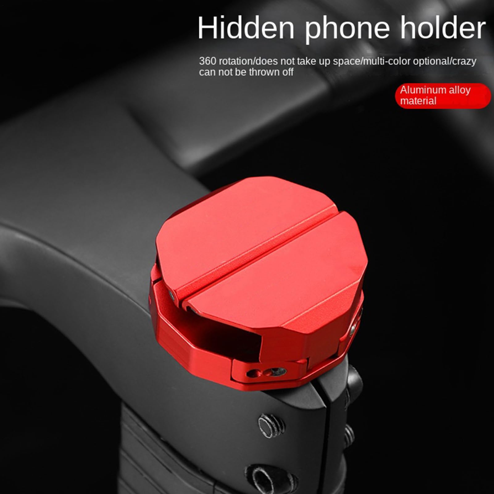 Supporto Per Telefono Della Bicicletta Antivibrazione Per Display | Supporto per telefono per bicicletta con attacco a braccio per navigazione, registrazione video, ciclismo in montagna e