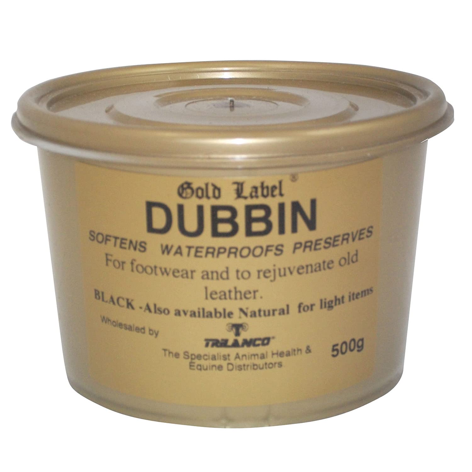 Gold Label - Dubbin Black x 500 Gm
