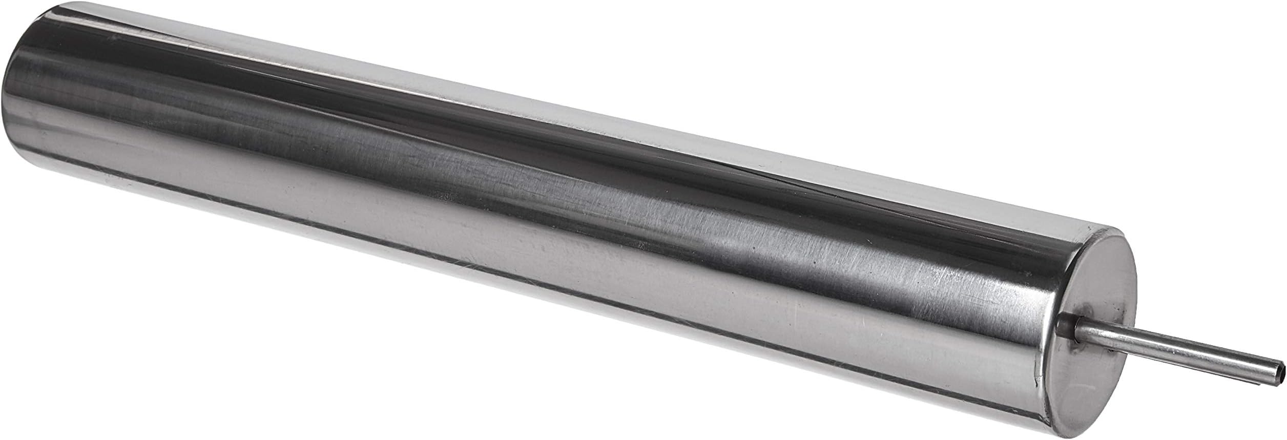 13" x 2" Stainless Steel Radiator Overflow Tank - Compatible/Replacement for Chevy/Ford/Mopar