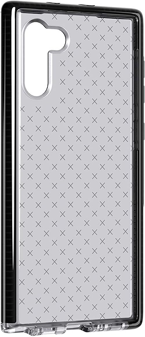 tech21 Evo Check Samsung Galaxy Note10 with Germ Fighting Antimicrobial and 12 ft Drop Protection - Smokey/Black