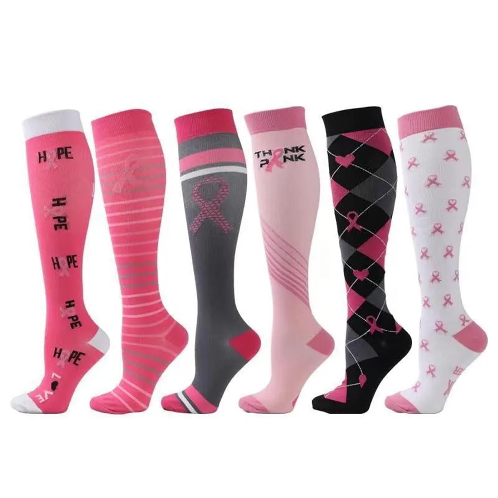 Calze Da Compressione Calzini A Compressione For Leggings Da Corsa, Da Calcio, Unisex, For Adulti, Edition Network, Calzini Da Infermiere Rossi A Pressione, Da Uomo Per Atletica,Corsa,Ciclismo,Viaggi(