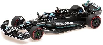 Minichamps 417230863 - Mercede. W14 George Russell 3rd Spain GP 2023 F1 - 1/43 Scale - Collectors Model
