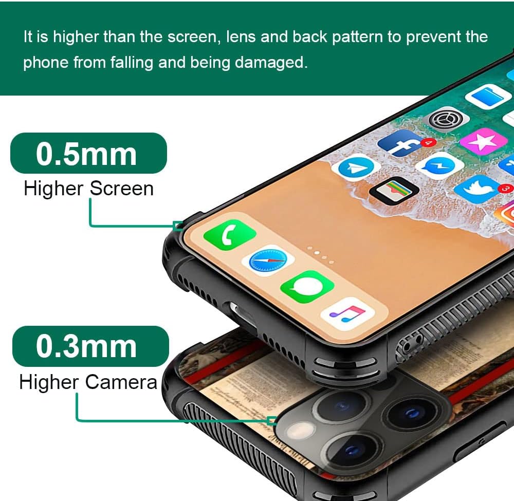 DJSOK Compatible with iPhone 14 Pro Max Case，Design Pattern Back Bumper Anti Scratch Reinforced Corners Soft TPU Caver,Cases for Men Women-Classic American Old Flag We The People Eagle - Image 2