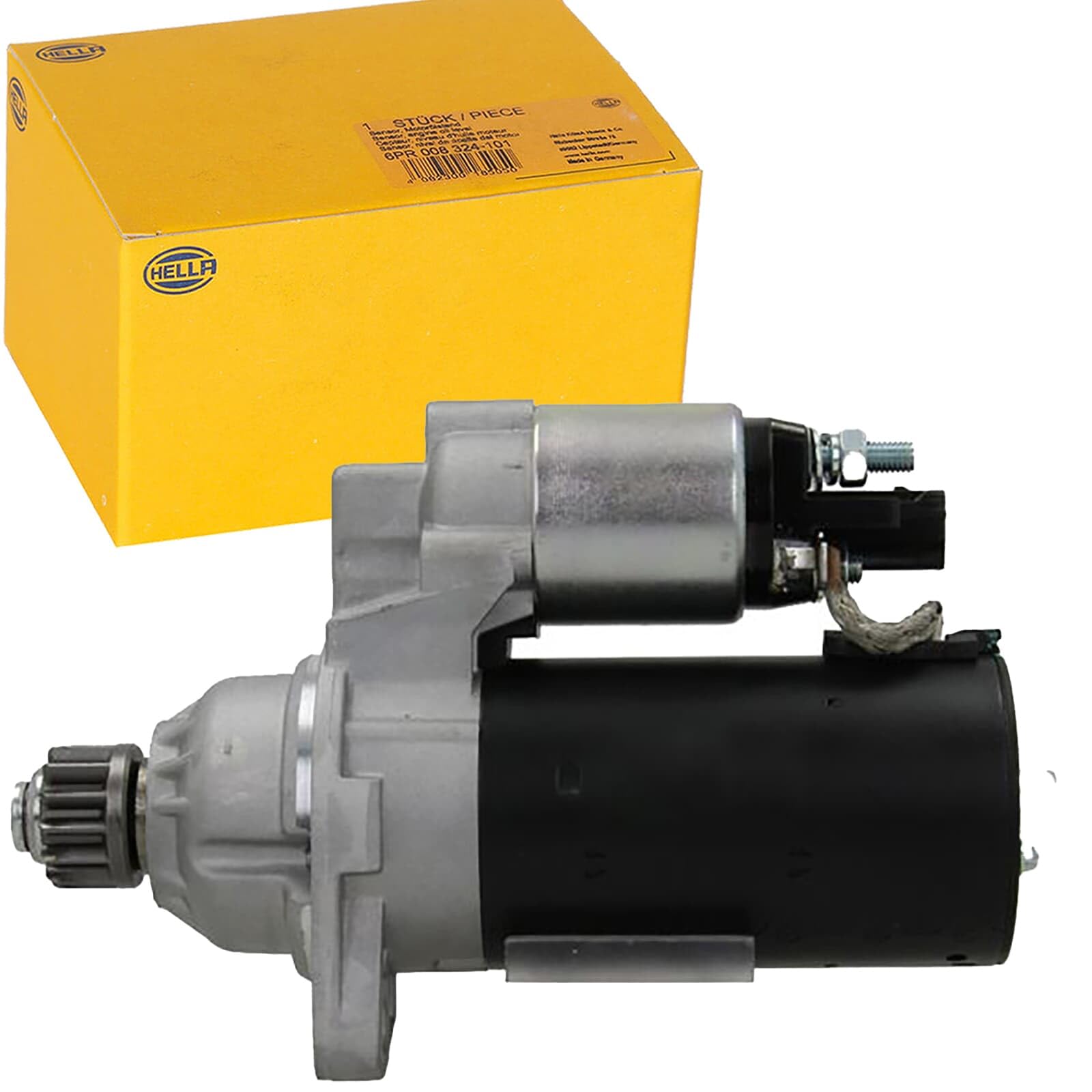 HELLA 8EA 011 612-871 Starter 12V Voltage 2.2kW Rated Power Fits Man VW