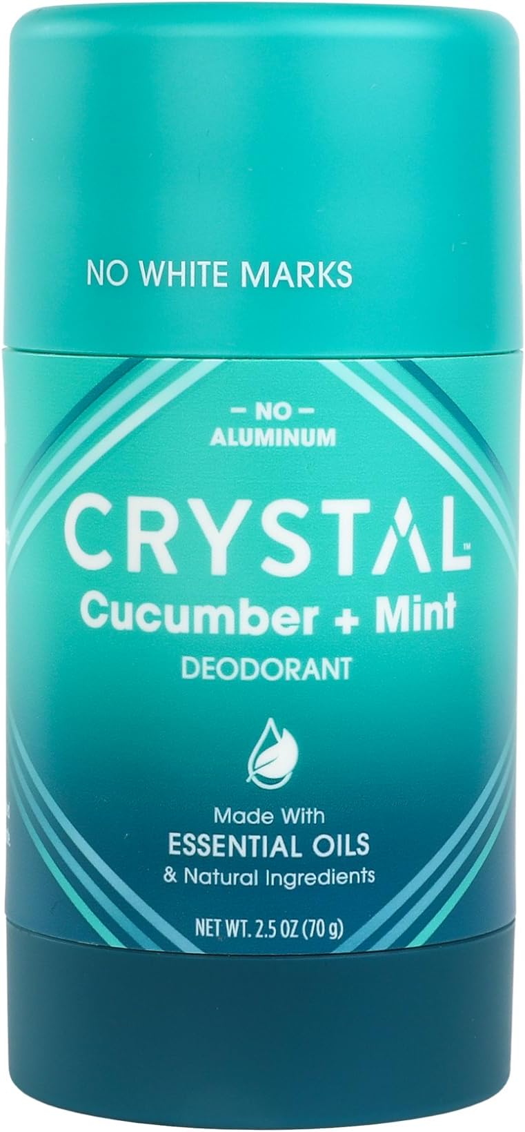 (Cucumber + Mint, Pack of 1) - Magnesium Solid Stick Deodorants Magnesium Deodorant, Safely and Effectively Fights Odour, Aluminium Free Deodorant for Men and Women, Green, Cucumber...