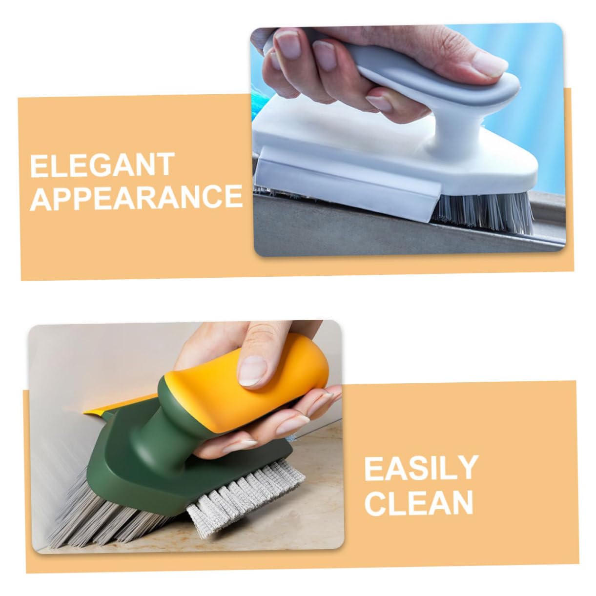 MAGICLULU 8piezas Cepillo De Limpieza De Juntas y Esquinas Cepillo Reutilizable para Azulejos y Baño Diseño para Áreas Difíciles De