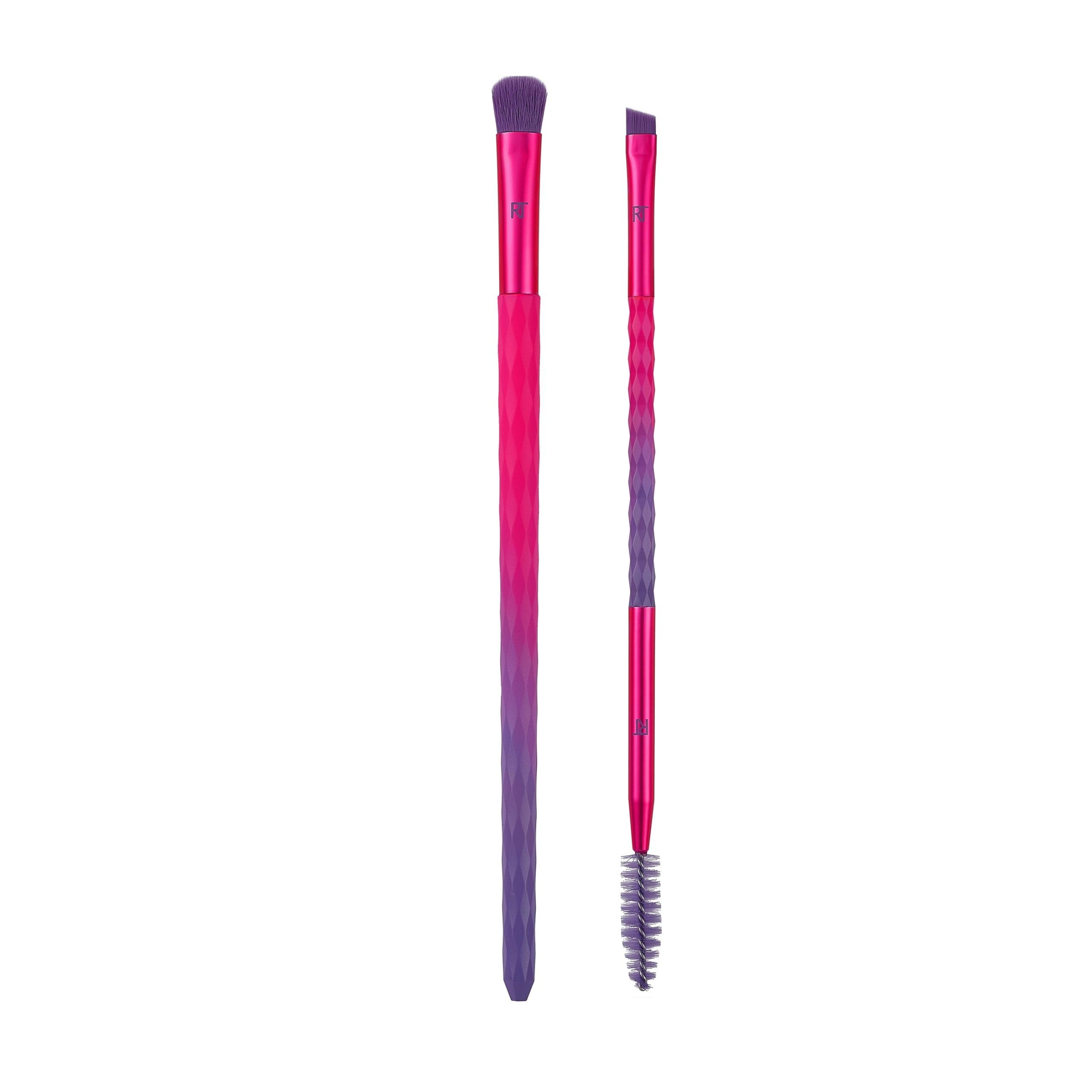 Real Techniques Cosmetics Lidschatten- und Augenbrauen-Make-up-Pinsel-Set
