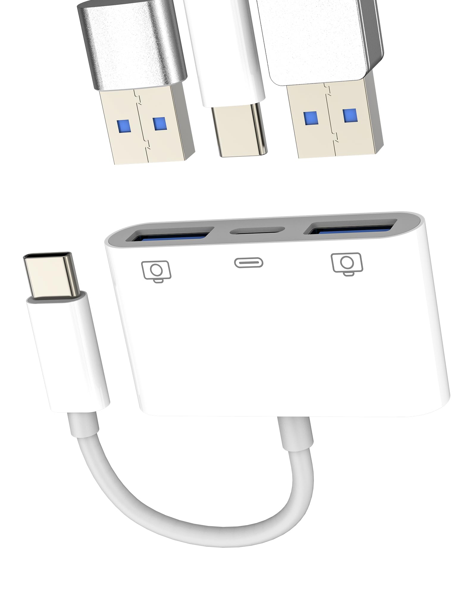 Amazon.co.jp: タイプcにUSB変換アダプタ対応Apple Iphone 15 Pro対応