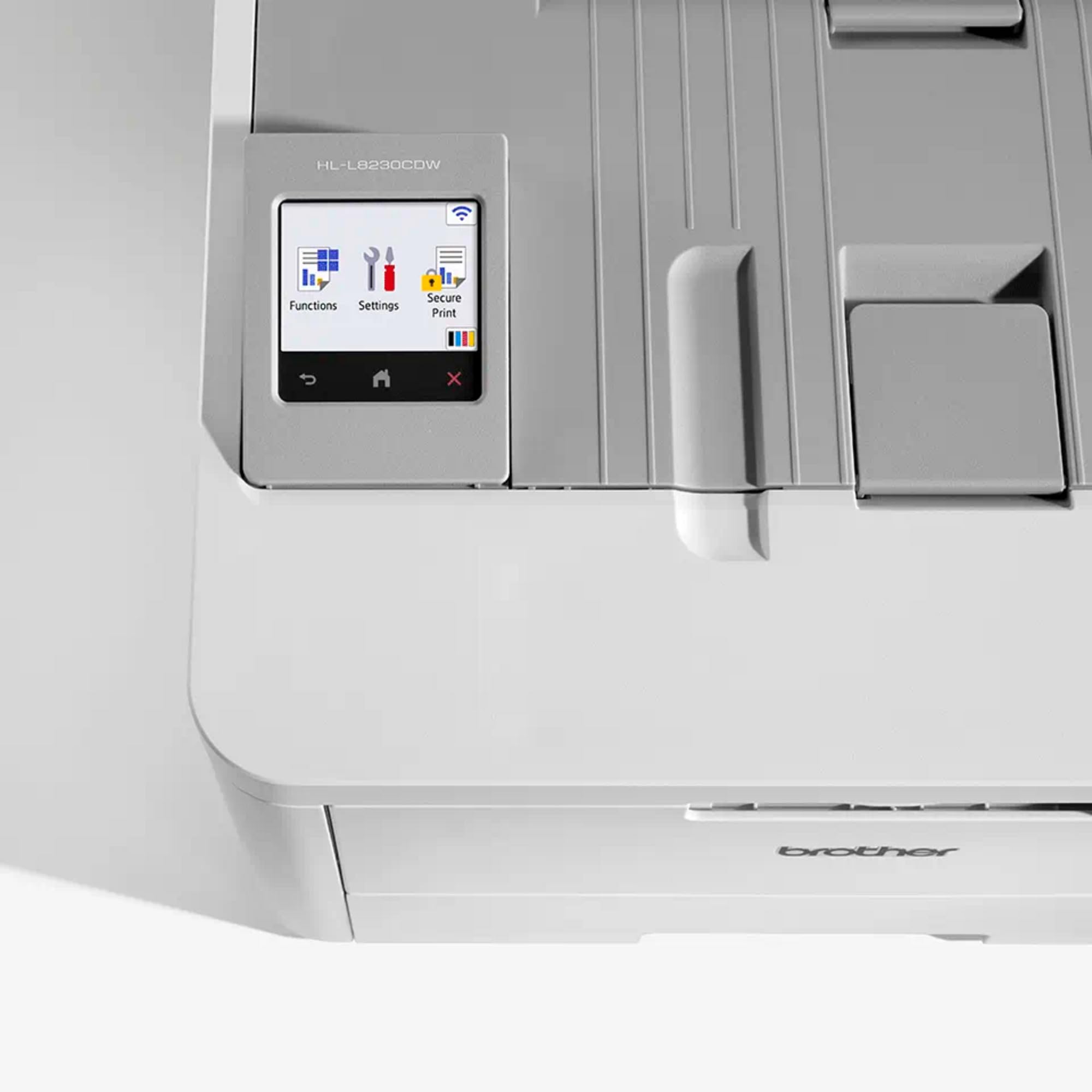 Brother HLL8230CDW | Stampante LED a Colori | 30 ppm | Stampa Fronte/Retro | Touchscreen 6.8cm| WiFi e USB | Inbox toner da 1000 pag