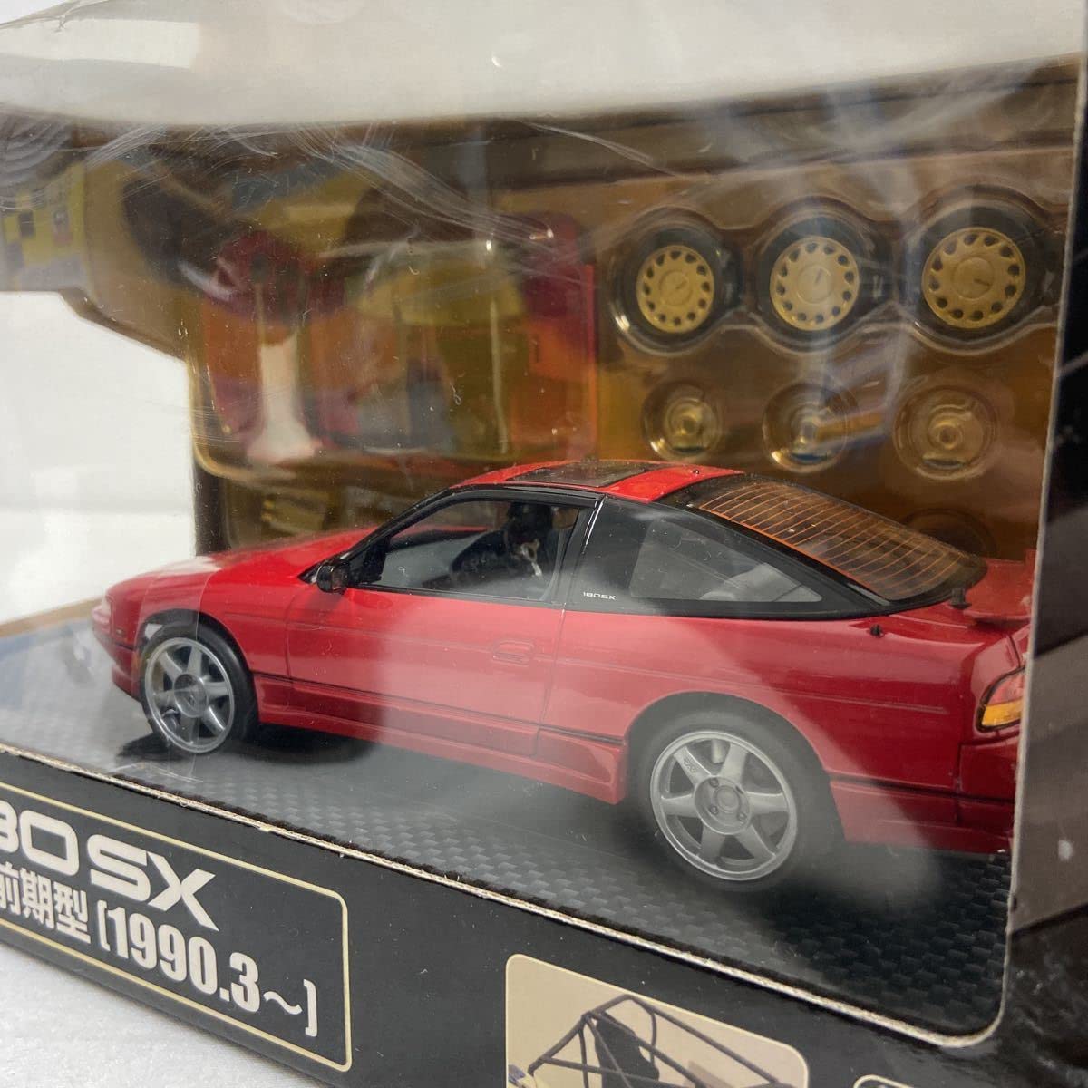 Amazon | アオシマ DISM 1/24 日産 180SX RS13 前期型 スーパーレッド 