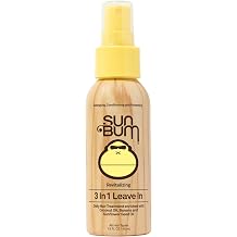 Sun Bum Beach Formula 3-in-1 Leave-in Hair Conditioner Spray, 1.5 Ounce