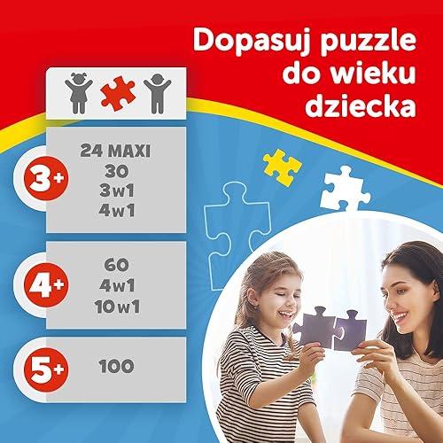 Miniatura 3 de Trefl 34397 - Star Wars Mandalorian - Juego de 4 rompecabezas para niños