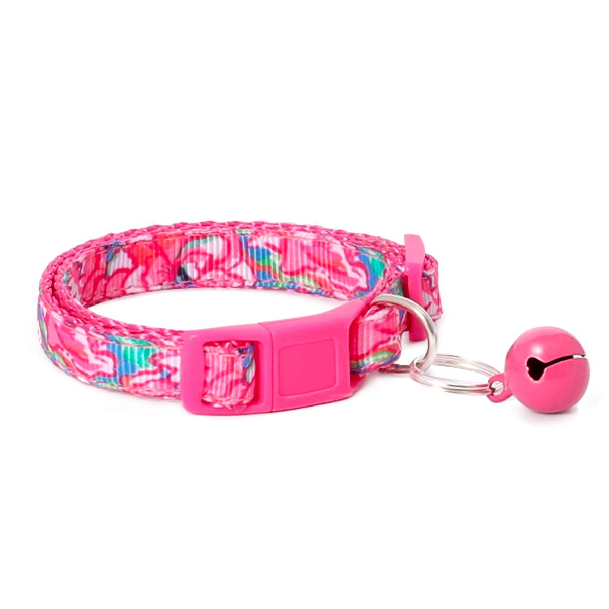 WAAAGPet Supplies, (Designer Collection) Cat Collar, Dog Collar, Cat Leash, Dog Leash, Small Dog Collar, Medium Dog Collar, Large Dog Collar (Aloha Hawaii Collar, XXS)