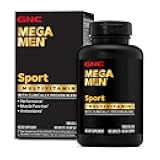 Mega Men Sport Multivitamin Caplets, Athletic Performance Nutrition, Muscle Function, Clinically Proven to Feel Better, Antioxidants, B Vitamins, Energy Production, Timed Release, 180 ct