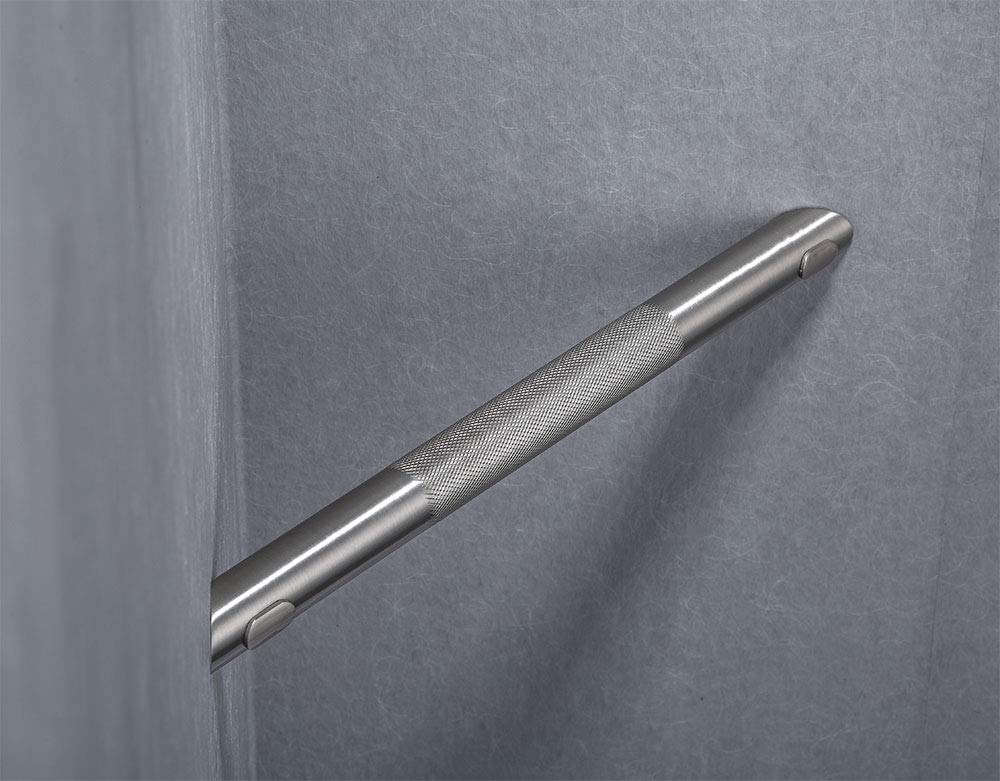 Sanliv Wall Mounted Corner Shower Foot Rest, Modern Bathroom Shower Step Knurled Surface Texture