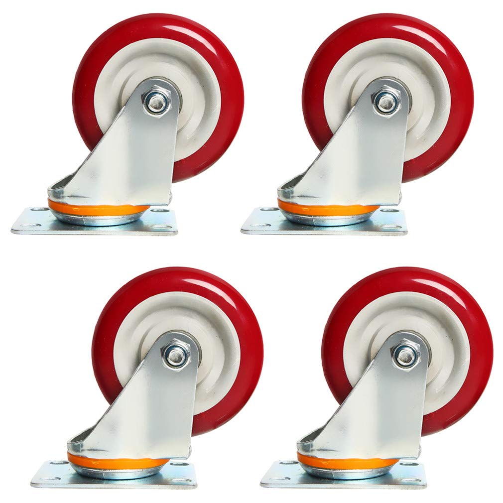 Roulettes pivotantes pour déplacer facilement un meuble lourd ou un chariot