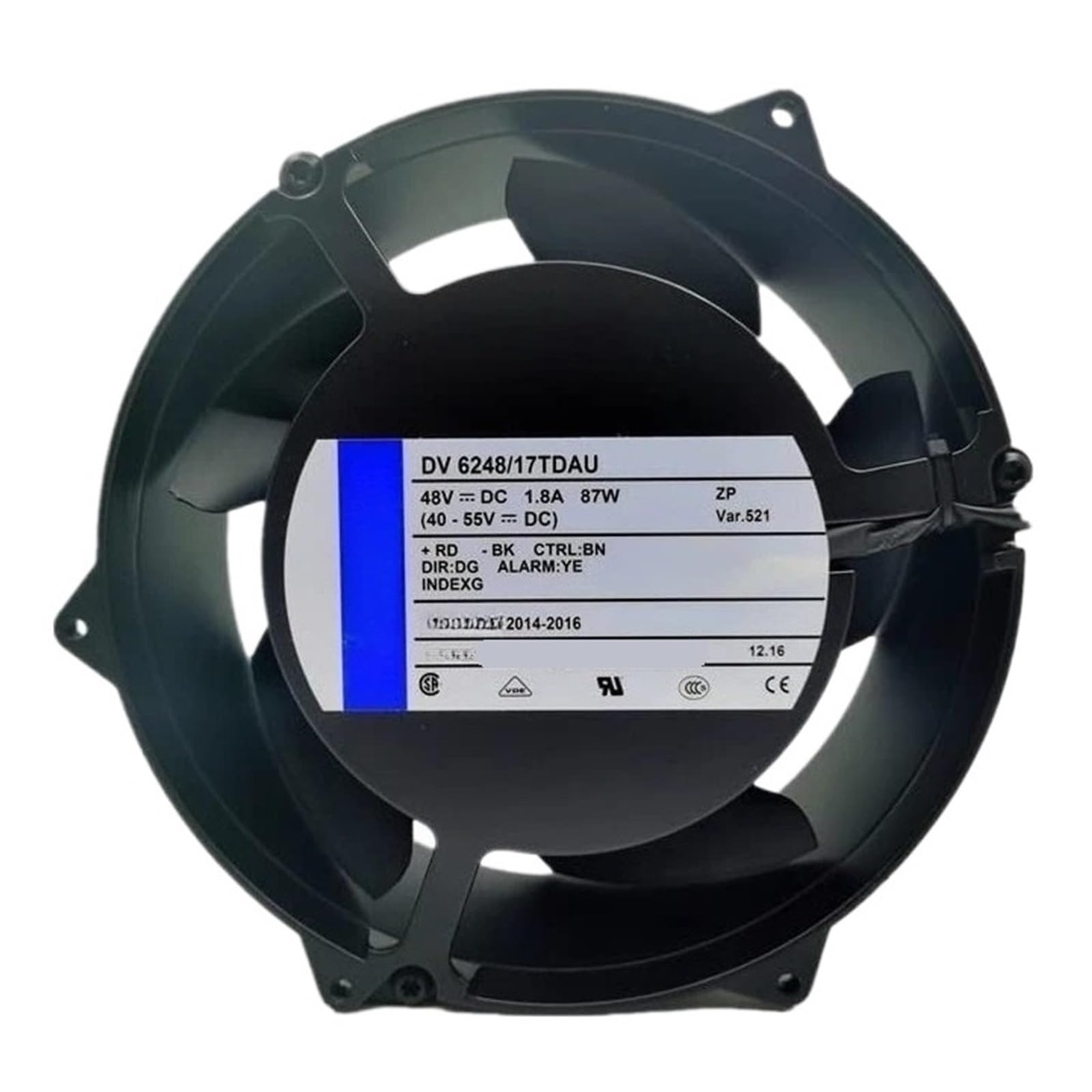JEYPINDII Cooling Fan DV6248/17TDAU DC48V 1.8A 87W 17CM Inverter Cooling Fan(DV 6248 17TDA,4line)
