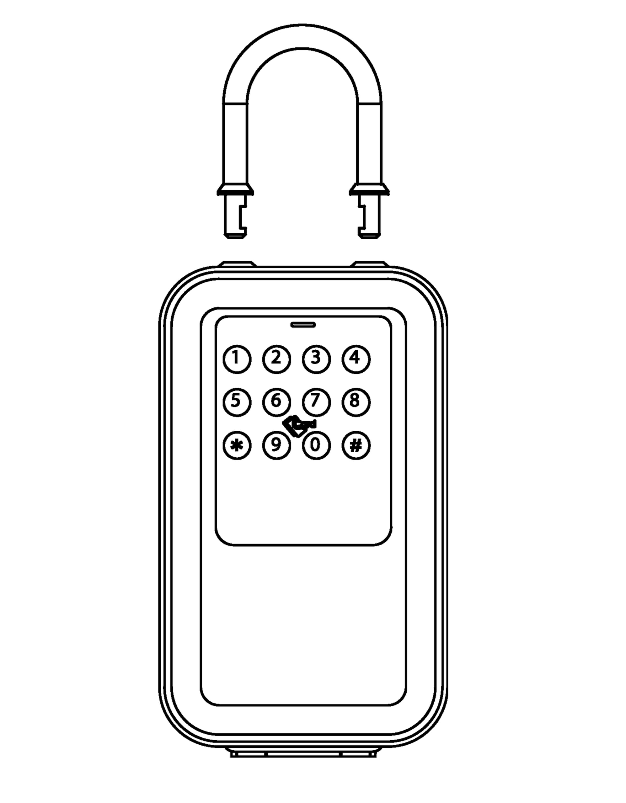 Boîte à clés connectée Tuya - Autonomie accrue - Capteur exclusif Ouvert/Fermé - Passerelle Bluetooth/Wi-Fi - Code, 5 Badges, Smartphone, 2 Clés de Secours - IP66