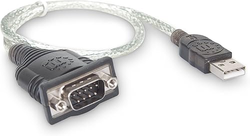 Miniatura 2 de Manhattan El convertidor USB a serie conecta un dispositivo serie a un puerto USB (205146)
