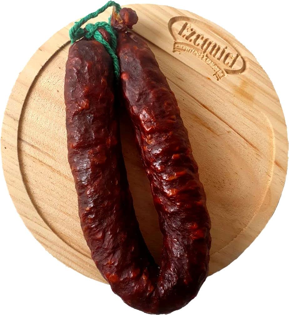 Embutidos Ezequiel Chorizo Extra, Chorizo de León, 425 Gramos.