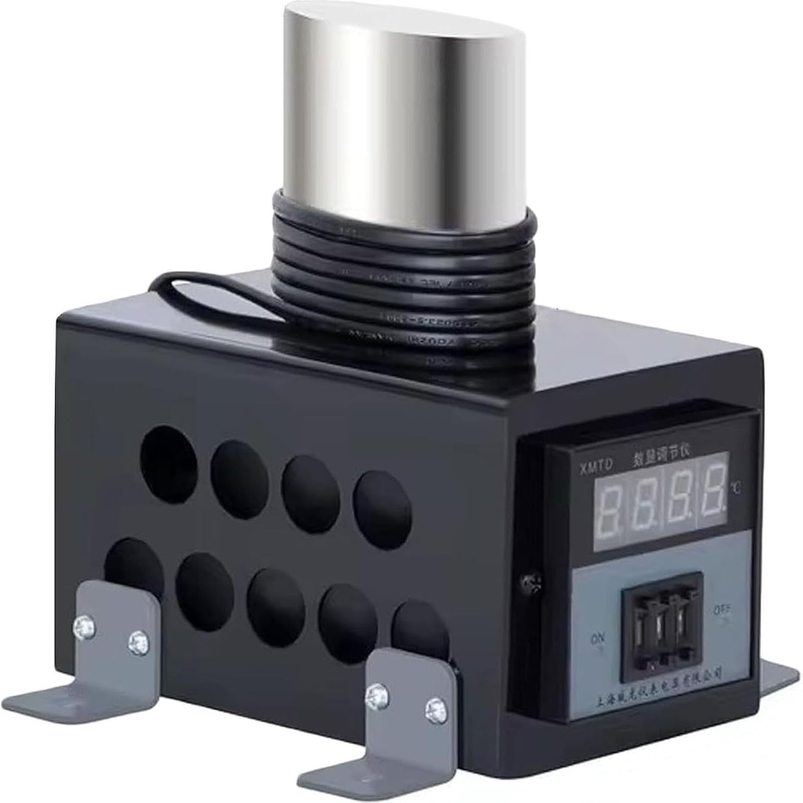 HKFGSHOP 8/16cm Guitar Rib Bending Iron, Violin/violas/cello Side Rib Bending Tool, Thermostatic Control, 0-536℉/280℃ Adjustable Temperature, For Instrument Repair black 16cm