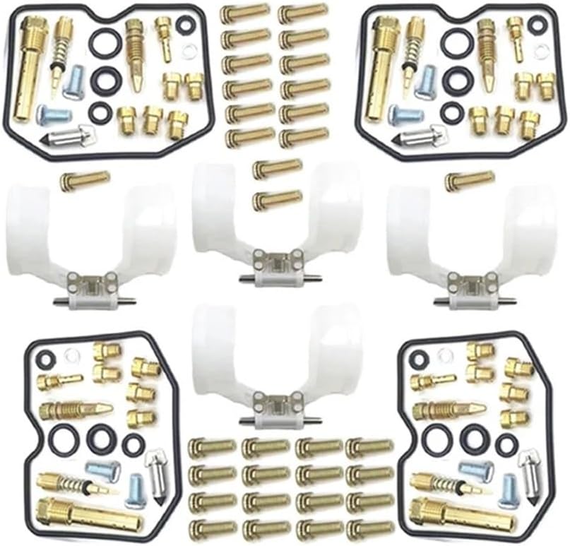 Fit For Suzuki BANDIT GSF600S 96-03 GSF600 600S Motorcycle Fuel System Float Parts Cylinder Diaphragm Oil Cup Jet(A)