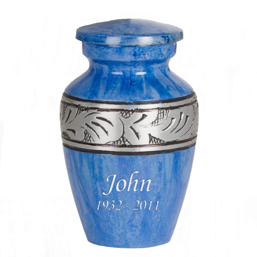 Perfect Memorials Custom Engraved Reflecting Empathy Keepsake Cremation Urn