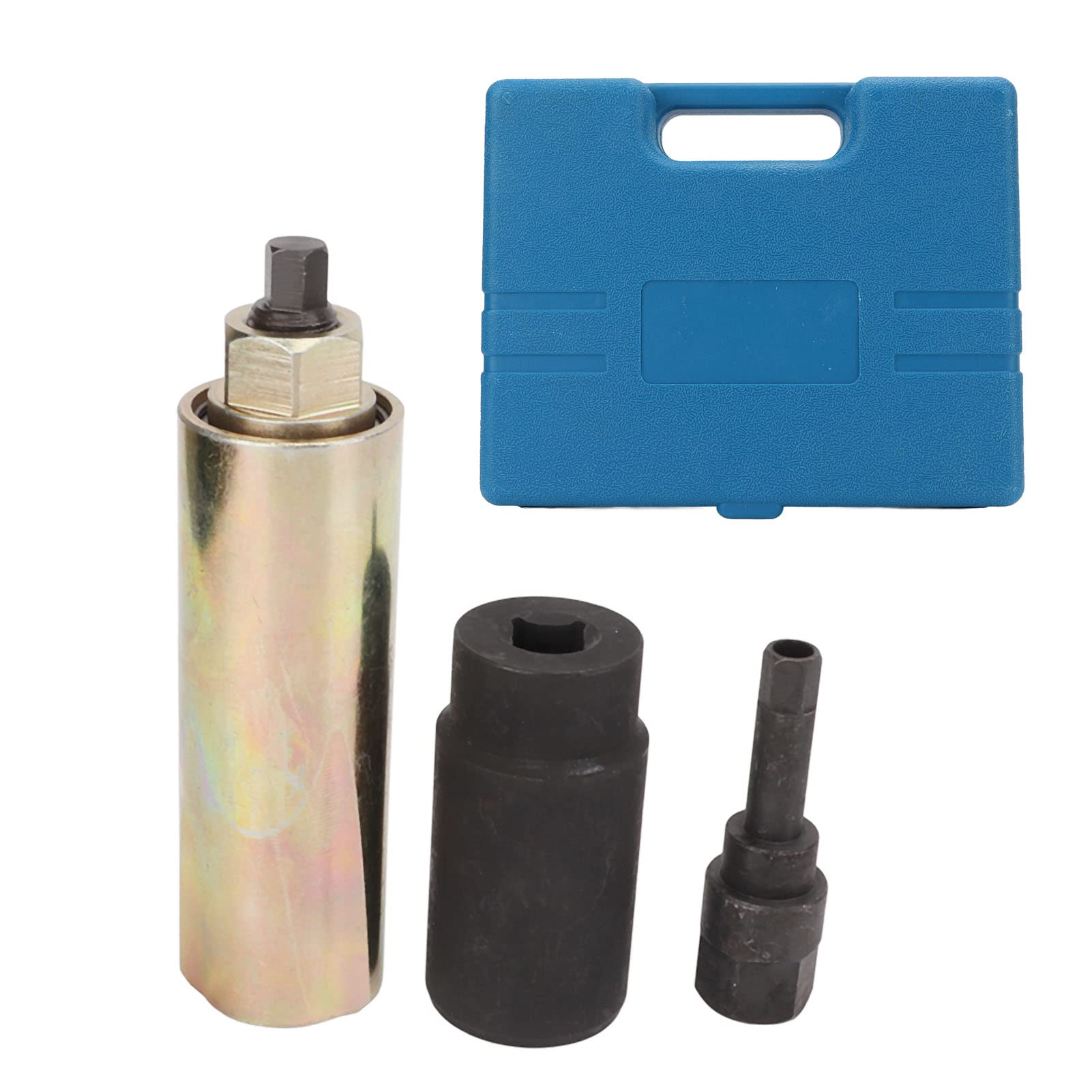 CHICIRIS Estrattore per Iniettori Kit di Attrezzi per Estrattore Iniettori in Acciaio al Carbonio con Presa per Rimozione Tappo E Chiave Esagonale Interna per CDI Sprinter Classe C E