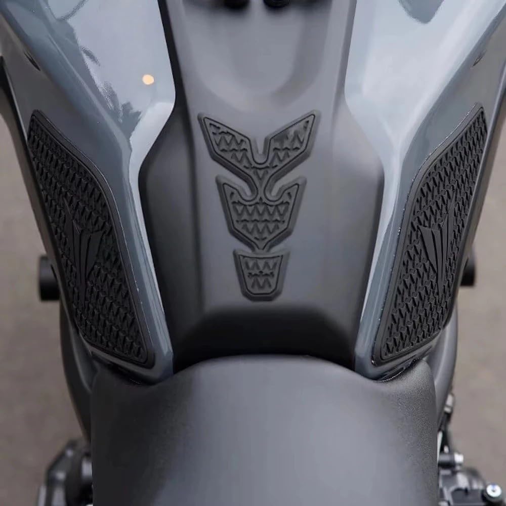 Motorcycle Tank Pad for MT 07 MT-07 2021 2022 2023 2024 Motorcycle Side Fuel Tank Stickers Pads Protector Tank Knee Grip Traction Pad