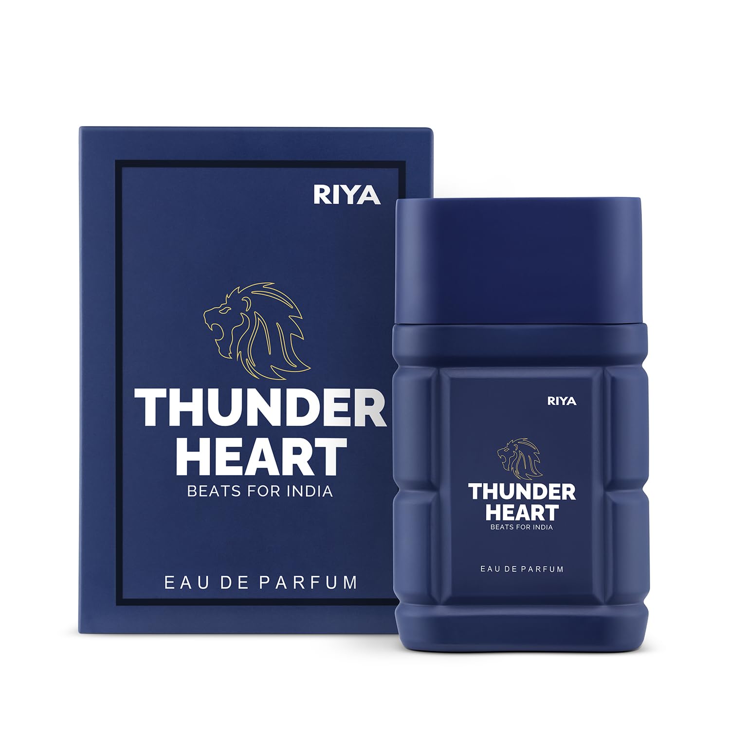 Riya Thunderheart - Beats For India (Blue) 100ml Perfume For Unisex, Liquid Eau De Parfum With Long Lasting Fragrance, Citrus Floral Woody Scent-image-43