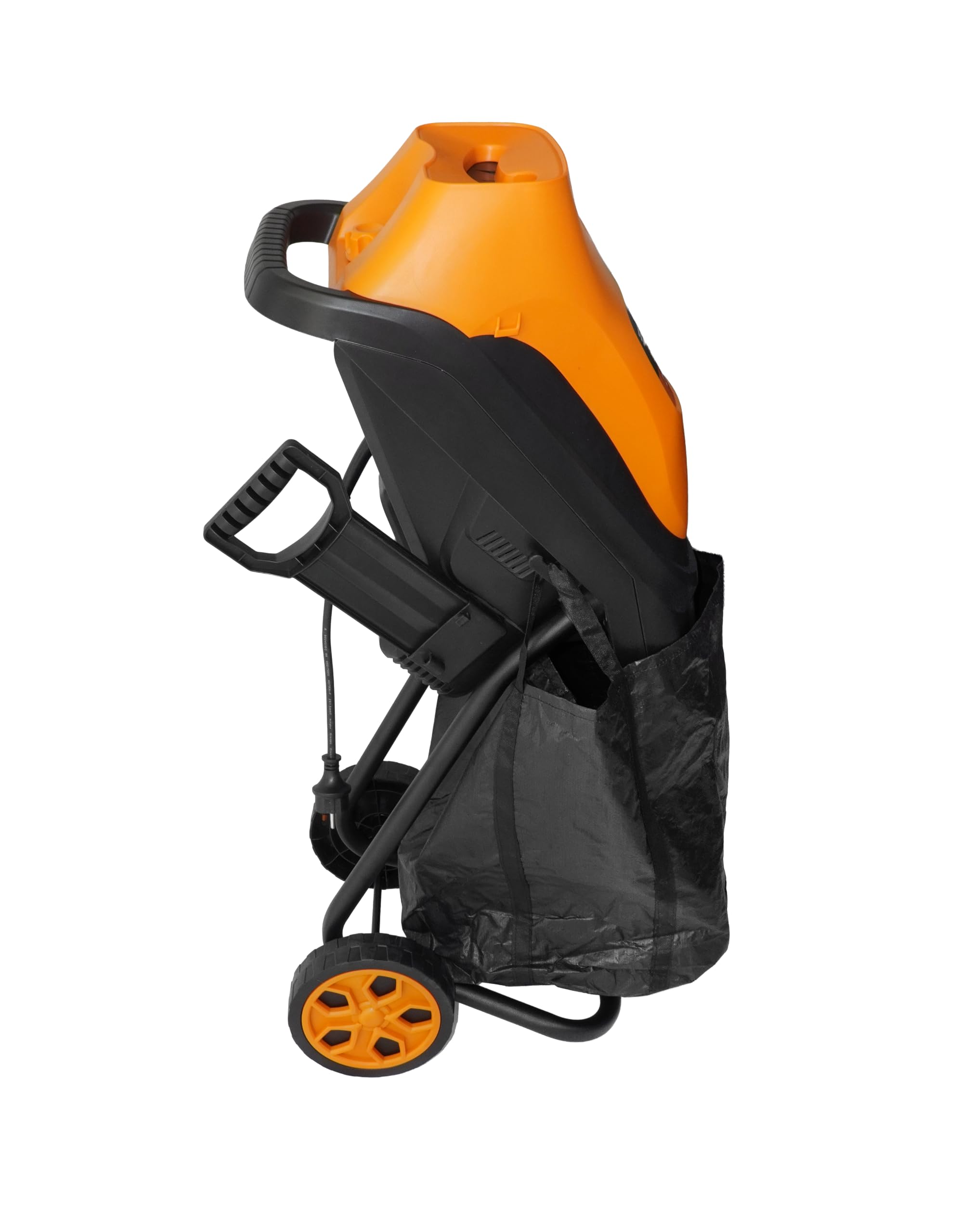 PRIME3 - Rozdrabniacz do Gałęzi - Rozdrabniarka do Ogrodu - 2500 W, 4300 obr./min, do Gałęzi o Średnicy do 44 mm, Koła Transportowe, Stabilna Podstawa, Lekka i Poręczna, GGS21