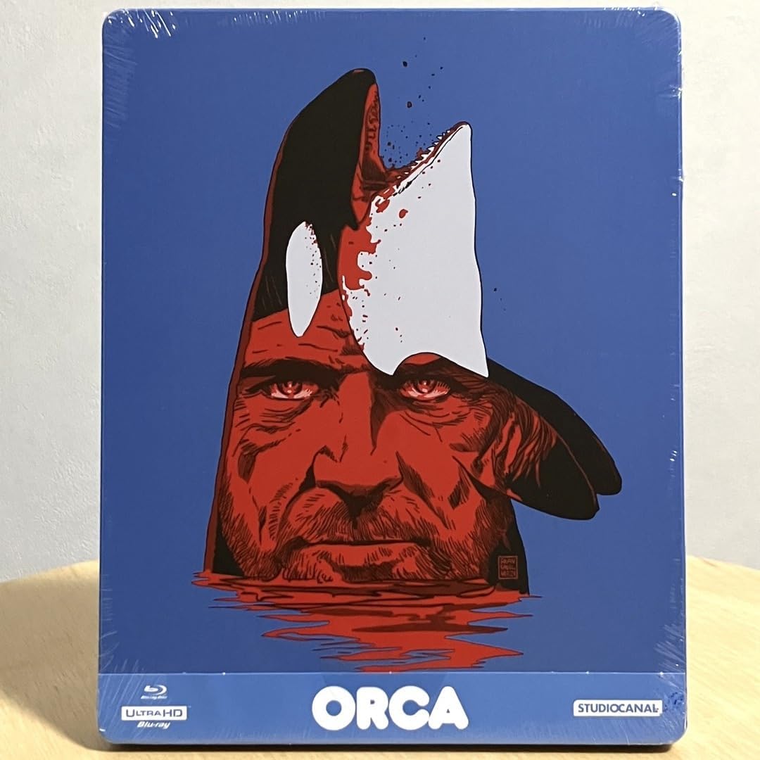 『オルカ』スチールブック 4K UHD 輸入盤【海外限定版】【新品】 オルカ 4K UHD スチールブック ULTRA HD Blu-ray 輸入盤海外限定版
