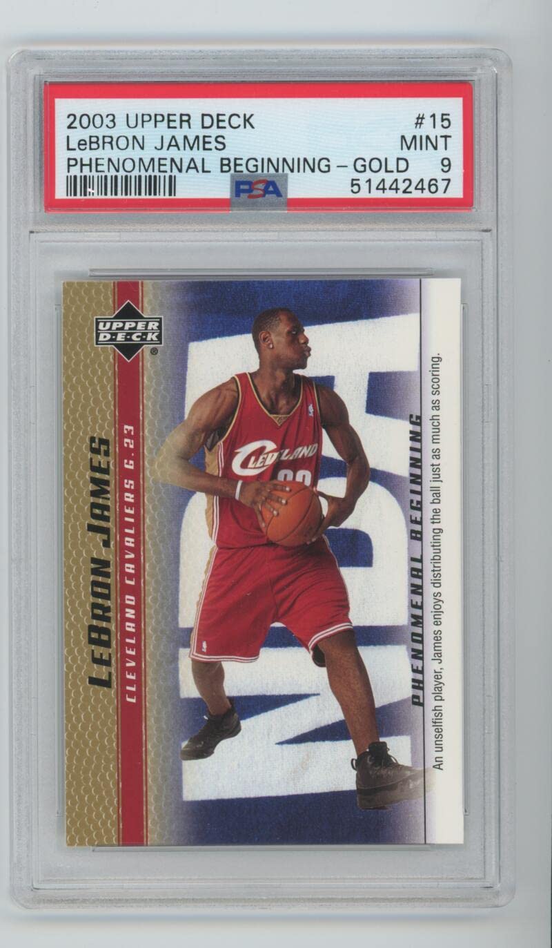 Amazon.com: 2003-04 Upper Deck Phenomenal Beginning GOLD #15