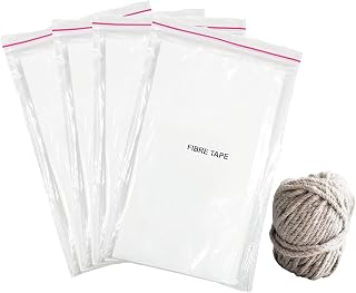 Cricket Bat Safety Anti Crack Water Proof English Tape Anti Scuff Sheet Fiberglass Protection Tape and Cotton Cricket Bat Handle Thread Rope Combo (English Tape, 4)