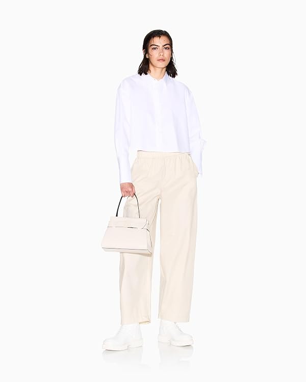 Armani Exchange Women's Poplin Oversized Leg Trousers, Valley, 0 by Armani Exchange - Used condition - US$70.90