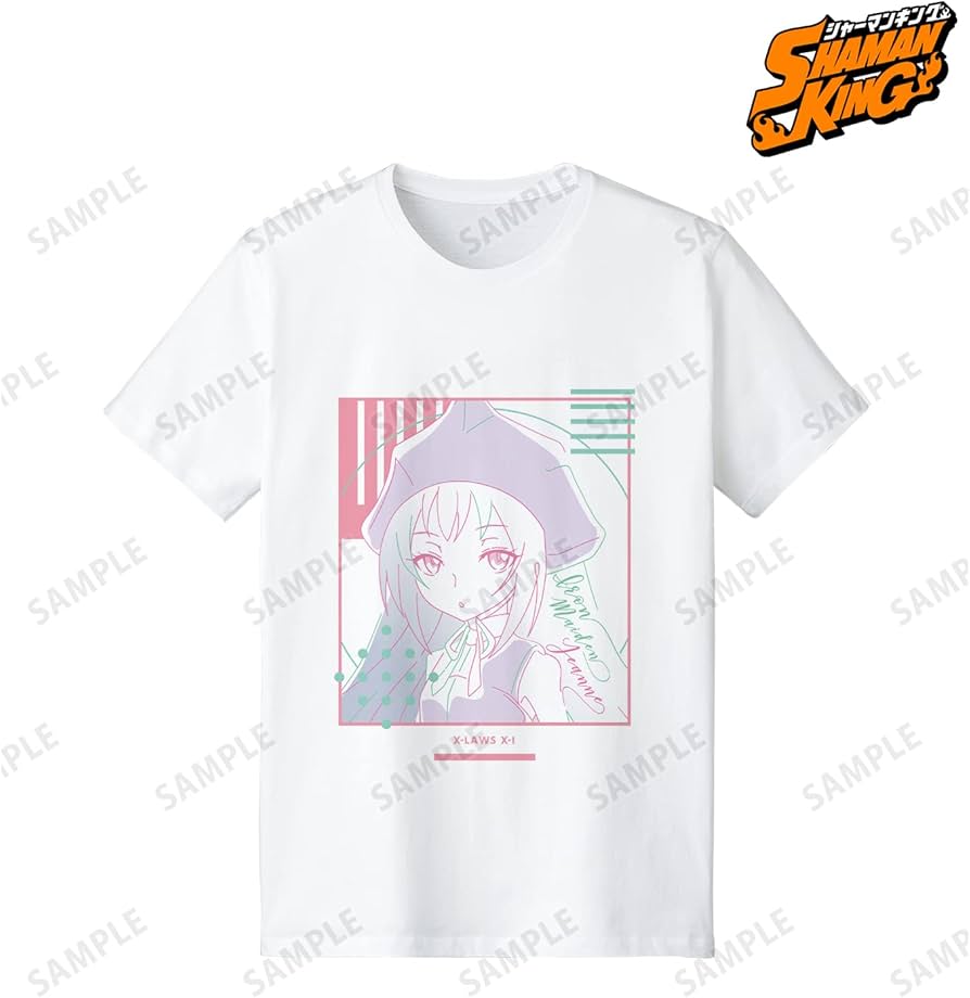 シャーマンキング SHAMAN KING アイアンメイデン アニメTシャツ rare］シャーマンキング”SHAMAN KING”アイアンメイデン アニメ T