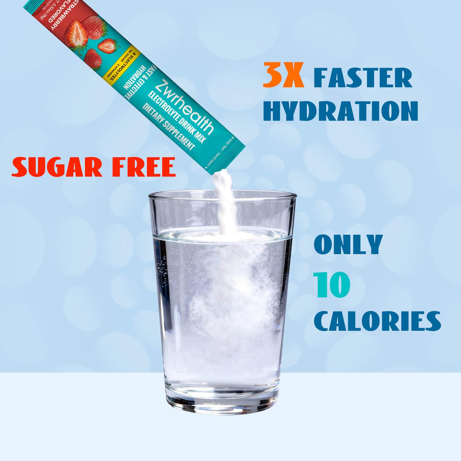 Electrolytes Powder Packets, Sugar Free Hydration Packets, 4 Flavors Liquid Daily IV Electrolyte Drink Mix, Instantly Hydrating & Party Recovery with 6 Electrolytes & 5 Vitamins, 16 Servings — Amazon image 9