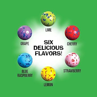 Toxic Waste Sour Smog Balls Share Box Crunchy Candy with a Chewy Center Tangy Sour Sweets 85g- 2 Boxes