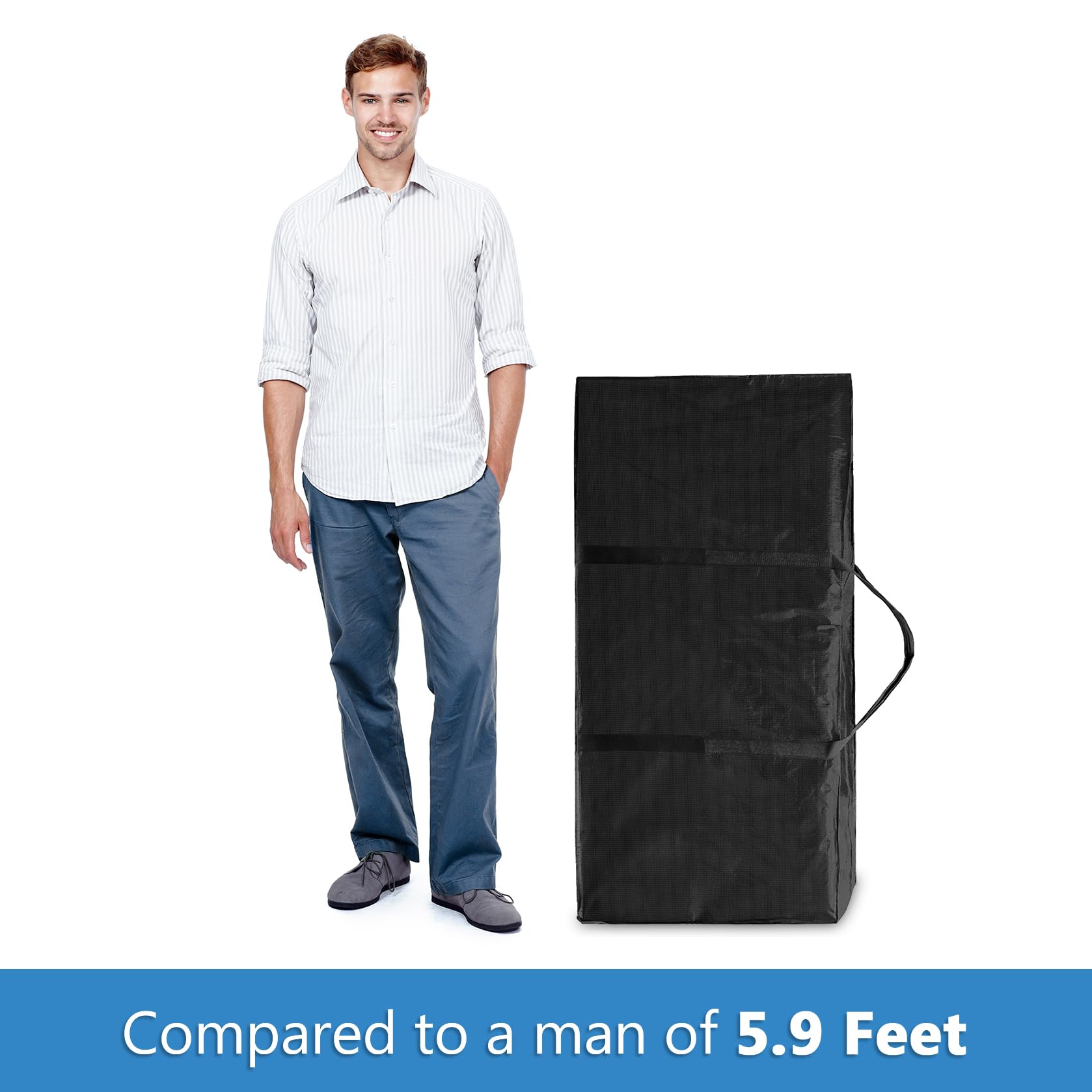 Amazon.com: Elsjoy 2 Pack 66 Gallon Extra Large Moving Bags, 45 x