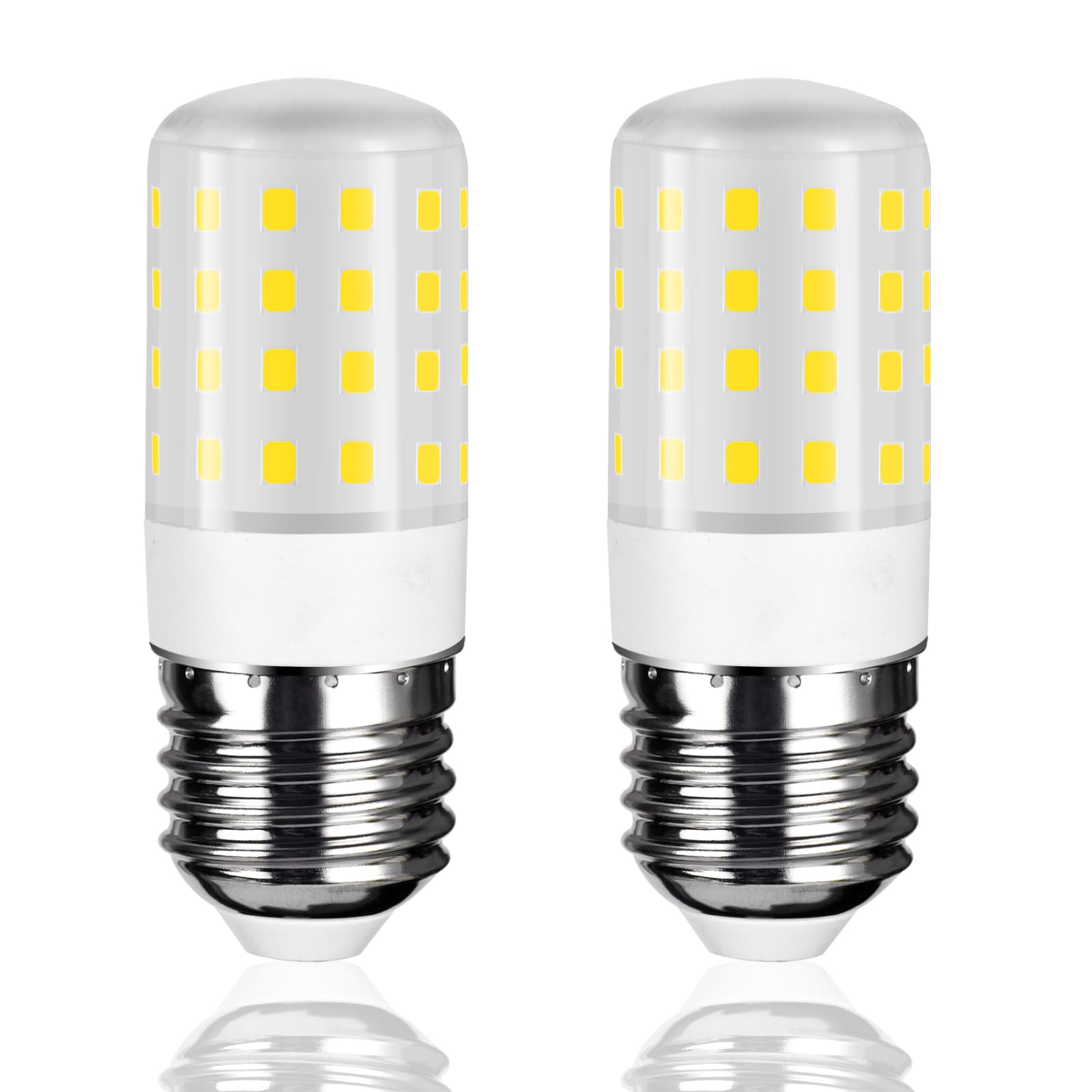 Karyoosi E27 LED Bulbs 7W, 800LM Cool White 6000K, E27 LED Light Bulb 60W Replacement, Flicker-Free, Non-Dimmable, Pack of 2