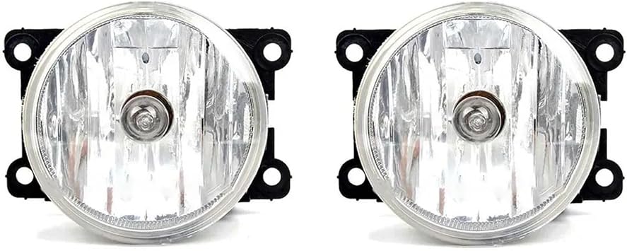 Car Front Bumper Foglight Fog lights Driving Lamp with Bulb Compatible with Peugeot 208 2012 2013 2014 2015 2016 2017 2018 2019