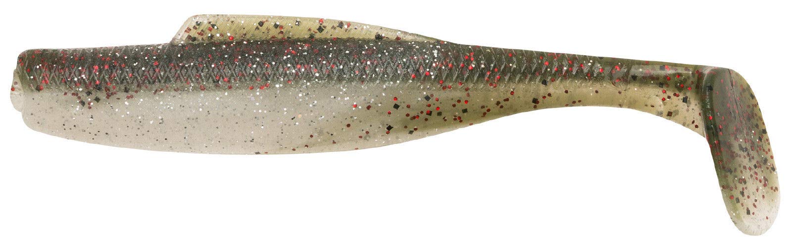 Z-Man Diezel MinnowZ Swimbait, Red Bone, 4" — image 1