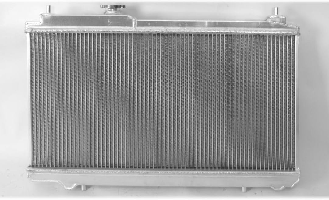 Compatible with Honda CR-V SE EX LX 4-Door 2.0L etc 1997-2001 1998 2000 Aluminum Radiator, silver